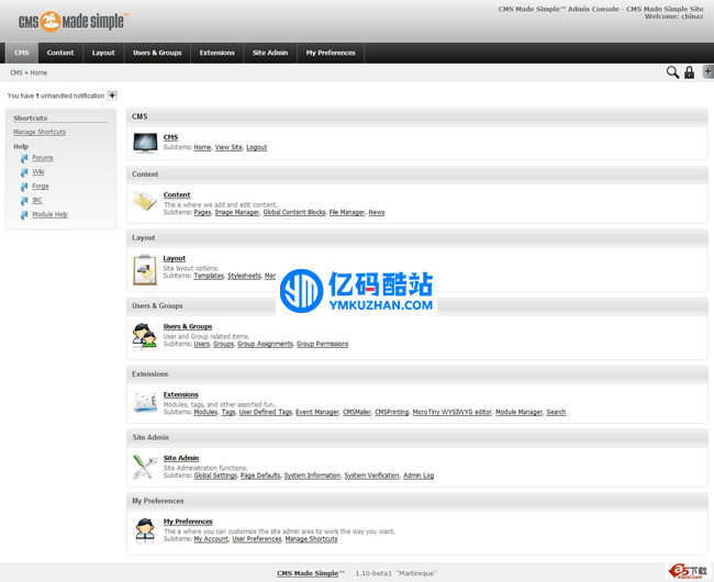 CMS Made Simple v2.2.15插圖 eE7naa