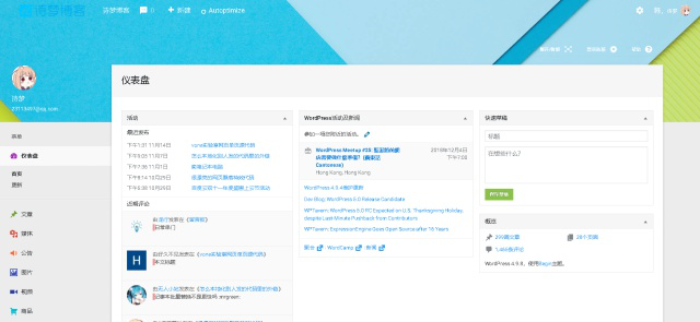 Material WP 0.0.52 後臺美化插件 漢化版 WordPress插件，自定義CSS字段