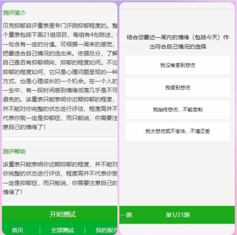 付費心理測試網站源碼、心理測試H5變現源碼、心理測評網站源碼fs